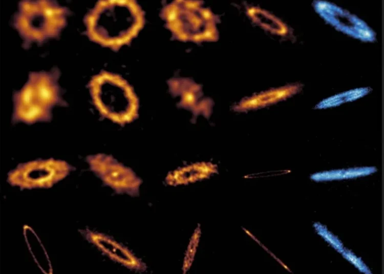 Captan por primera vez detalles de la «adolescencia» de los sistemas planetarios