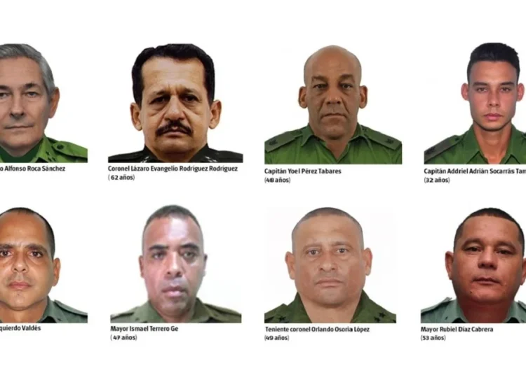 Cuba reveló las identidades de los 32 agentes cubanos que murieron en el ataque de EE.UU. en Venezuela