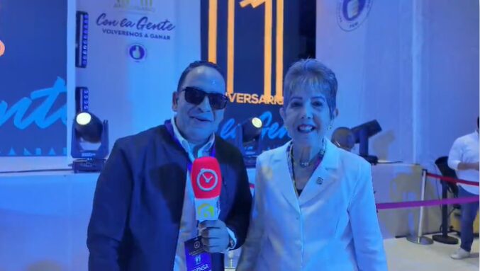 Ginnette Bournigal dice que le hubiera gustado que los aspirantes presidenciales esperaran