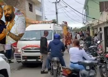 Descarga eléctrica mata a pareja de esposos frente a sus hijos en obra de construcción en Moca