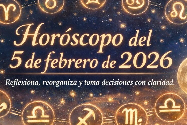 Horóscopo del 5 de febrero de 2026