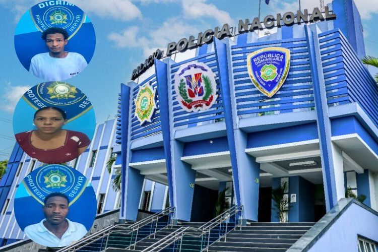 Policía Nacional apresa tres personas por lanzar piedras a vehículos en Autovía del Este