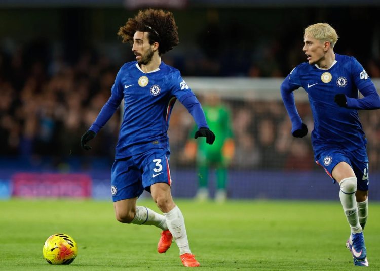 Marc Cucurella estará entre tres y cuatro semanas de baja por lesión muscular