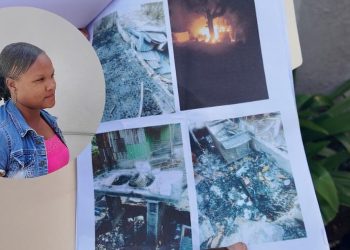 Entre cenizas y dificultades económicas, joven madre pide ayuda para construir su vivienda