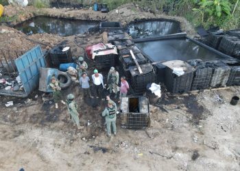 Autoridades desmantelan depósito clandestino de residuos y paralizan empresas vinculadas