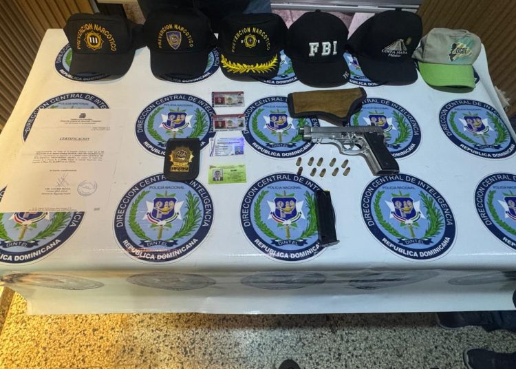 Dintel apresa hombre por porte ilegal de arma y ocupación de pertrechos militares en La Vega