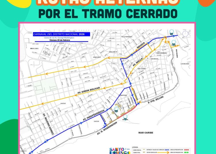Informan cierre de tramo del malecón a partir de este viernes a las 4:00 p.m.