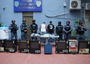 PN ocupa cocaína, crack, marihuana y balanzas en intervención policial en Capotillo, DN