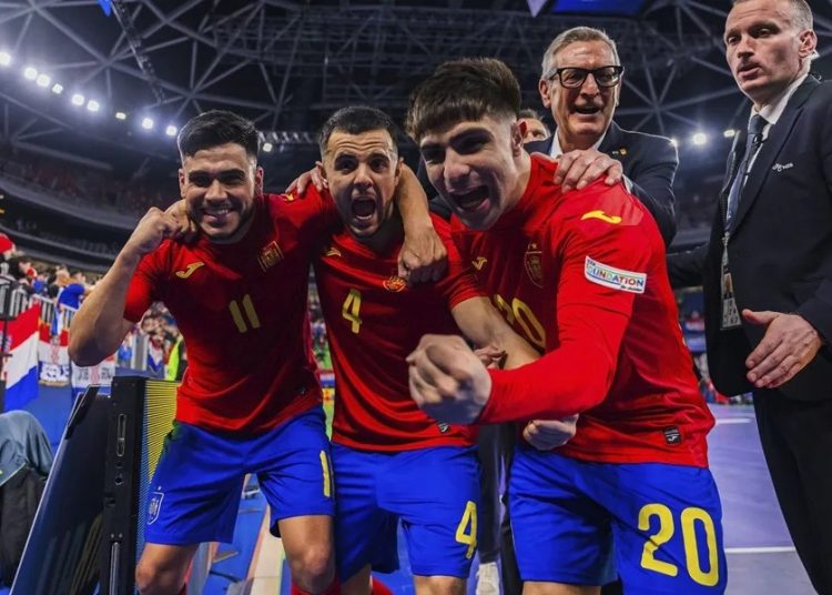 España derrota a Croacia y regresa a la final del Europeo de fútbol sala ocho años después