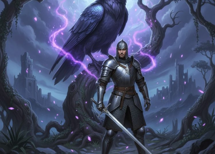 El caballero de los Siete Reinos revive la leyenda del Cuervo de Tres Ojos