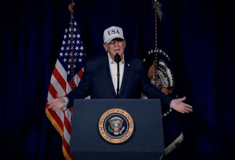 Trump afirma que una transición como la de Venezuela es el «escenario perfecto» para Irán