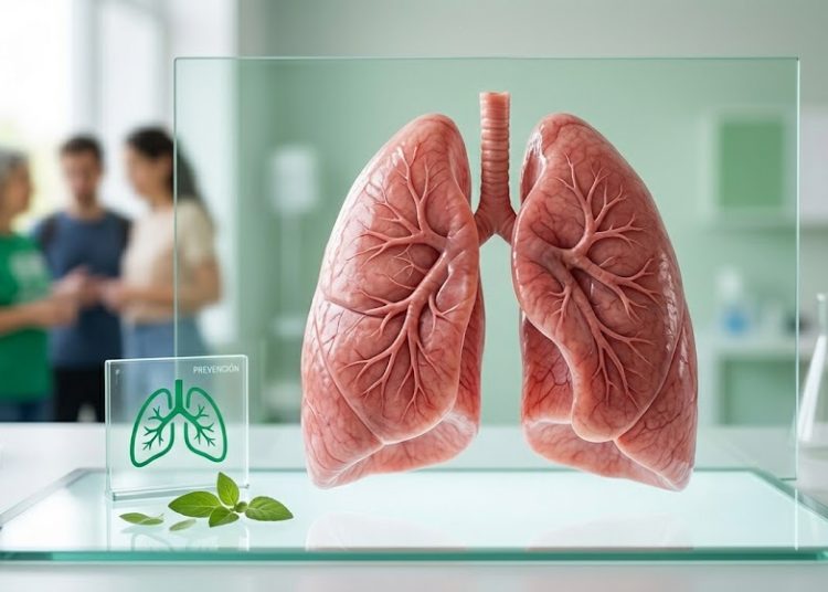 Advierten sobre el impacto de las enfermedades pulmonares y la importancia de la prevención