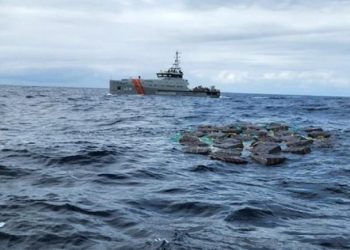 Ecuador y Estados Unidos incautan 1,9 toneladas de droga en altamar