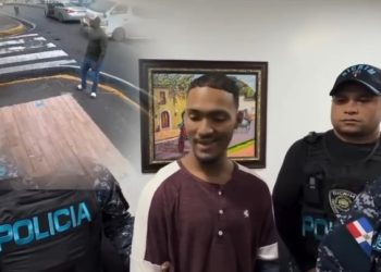 Se entrega acusado de asaltar a mujer en Santiago y niega conocer a cómplice