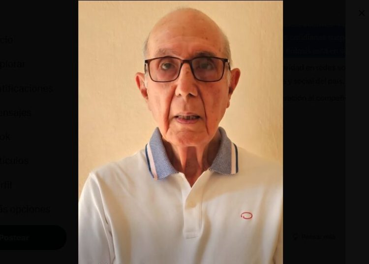 Narciso Isa Conde se recupera tras sufrir caída que le provocó fractura facial