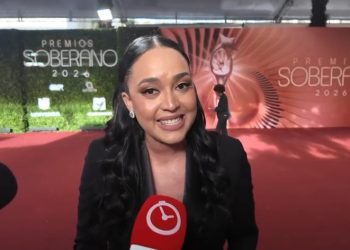 Angely Báez destaca retos de ser la voz oficial de Premios Soberano y celebra nueva nominación como locutora del año