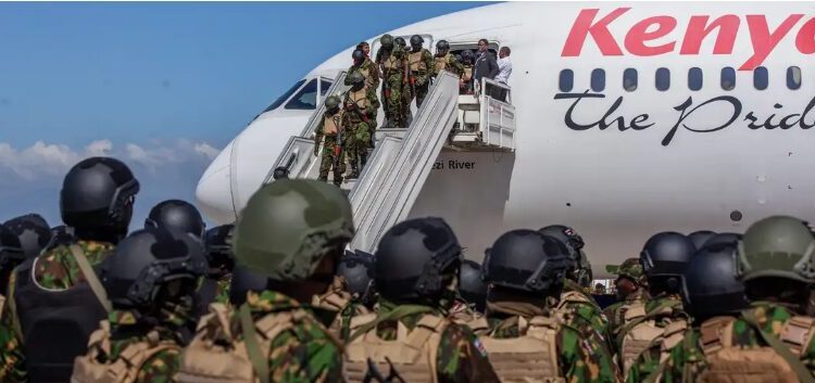 Regresan a Kenia 208 policías desplegados en la misión de seguridad internacional en Haití