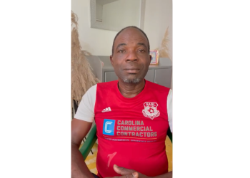Guachimán solicita ayuda para trasplante de riñón de su hijo en Nagua