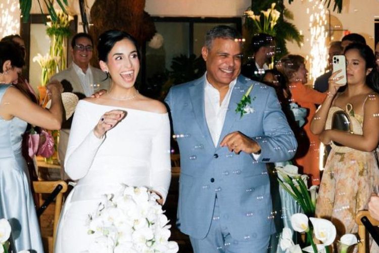 Tommy Galán Grullón y Ana Abreu Canaán contraen matrimonio en ceremonia íntima y familiar