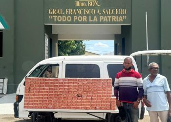 Dos hombres son detenidos por contrabando de más de 36 mil cigarrillos en Dajabón
