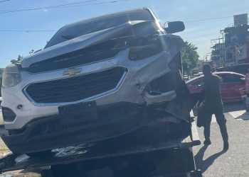 Se accidenta jefe de seguridad del periodista Ramón Tolentino en el DN