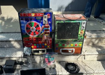Policía Nacional ocupa máquinas tragamonedas y equipos de juegos de azar