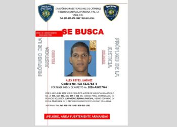 Policía busca a hombre acusado de violar varios artículos del Código Penal en La Vega