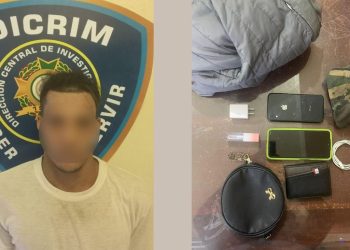 Policía Nacional apresa hombre implicado en asalto y recupera pertenencias robadas en La Vega