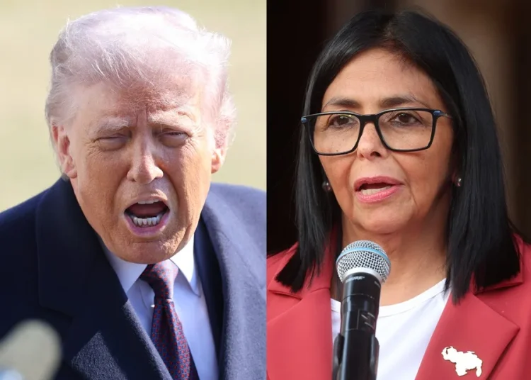 Gobierno de Trump notifica a la Justicia de EE.UU. el reconocimiento oficial a Delcy Rodríguez