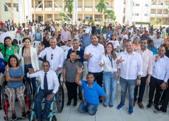 Conadis realiza jornada de inclusión social y asistencia médica para personas con discapacidad en San Francisco de Macorís