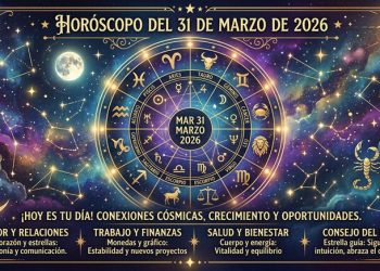 Horóscopo del 31 de marzo de 2026