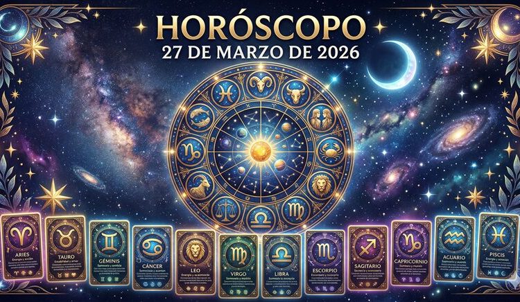 Horóscopo del 27 de marzo de 2026