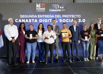 Indotel beneficia a 1,000 residentes de Santo Domingo Norte con la Canasta Digital Social 3.0