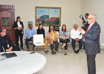 DGJP imparte charla en Bienes Nacionales sobre el Sistema de Reparto Estatal