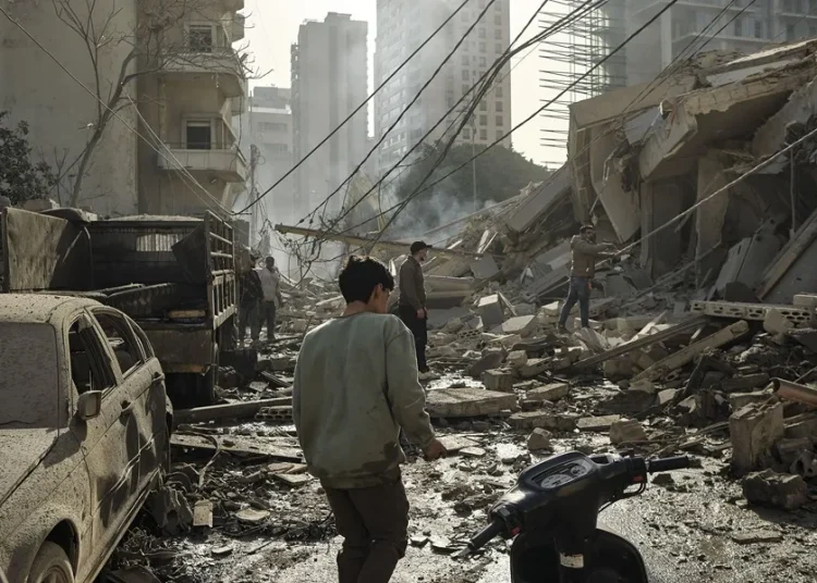 Al menos diez muertos en dos ataques israelíes contra edificios en Beirut