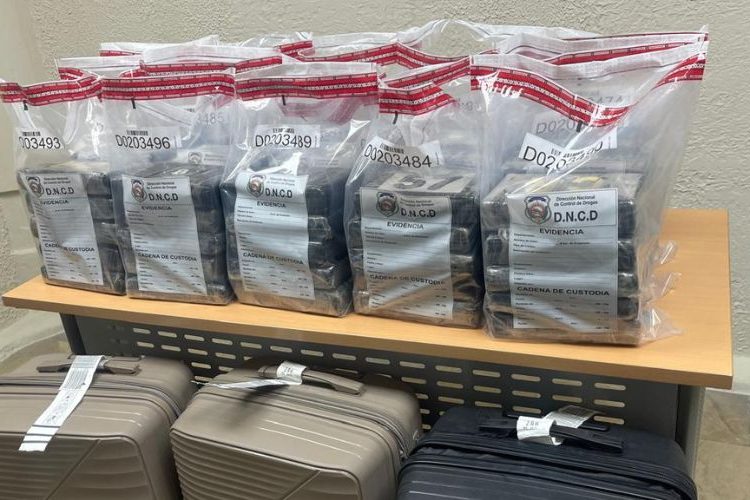 DNCD arresta dos serbios e interviene alijo de 75 paquetes presumiblemente cocaína