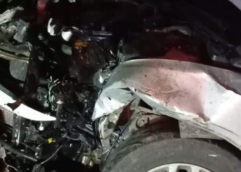 Accidente de tránsito en Buena Vista deja dos jóvenes heridos en Jarabacoa
