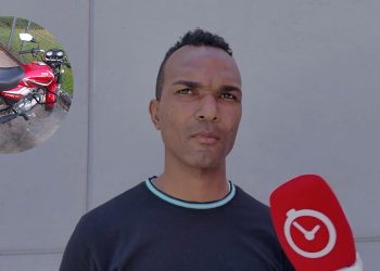 Hombre denuncia asalto y pide acción de las autoridades tras ser despojado de su motor en la avenida Jacobo Majluta