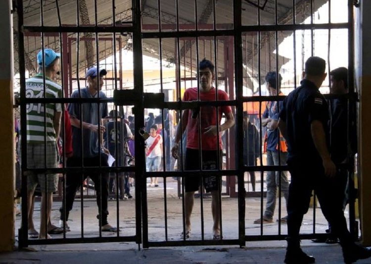 Casi la mitad de los reos en Paraguay están recluidos en cinco cárceles