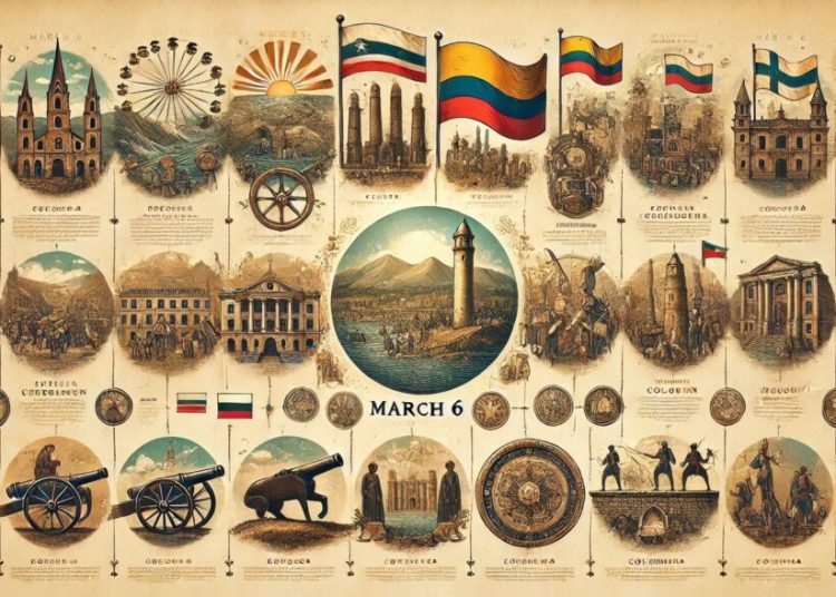 Efemérides del 6 de marzo
