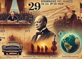 Efemérides del 29 de marzo