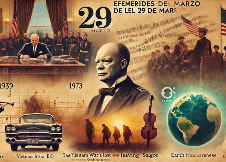 Efemérides del 29 de marzo