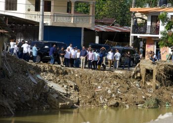 Gobierno indemnizará a familias afectadas por crecida del río Joba en Gaspar Hernández