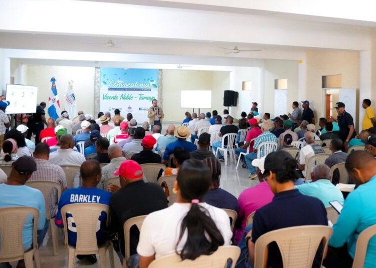 TNR y Banco Agrícola anuncian inversión de RD$10 millones para modernizar riego en Vicente Noble y Tamayo