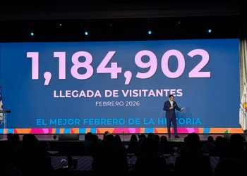 República Dominicana registra el mejor febrero de su historia turística con 1,184,902 visitantes