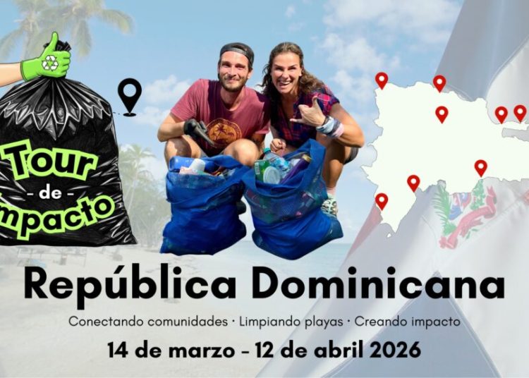 Tour de Impacto recorrerá RD durante 30 días limpiando playas y movilizando comunidades
