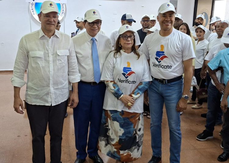 PRM en Santiago activa jornada “Verifícate” y llama a la población a validar su militancia