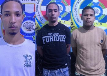 Policía apresa tres hombres vinculados a muerte de una mujer y herir a otras cinco personas en Sabana Perdida