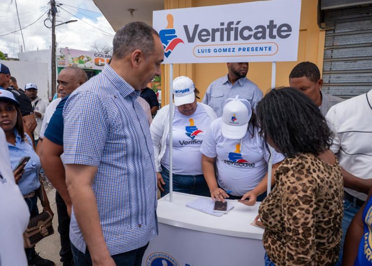 PRM afianza su padrón de cara al 2028 con jornada nacional «Verifícate”