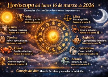 Horóscopo del lunes 16 de marzo de 2026: energías de cambio y decisiones importantes